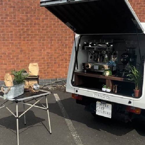 Apé Classic Box Van - Coffee Conversion