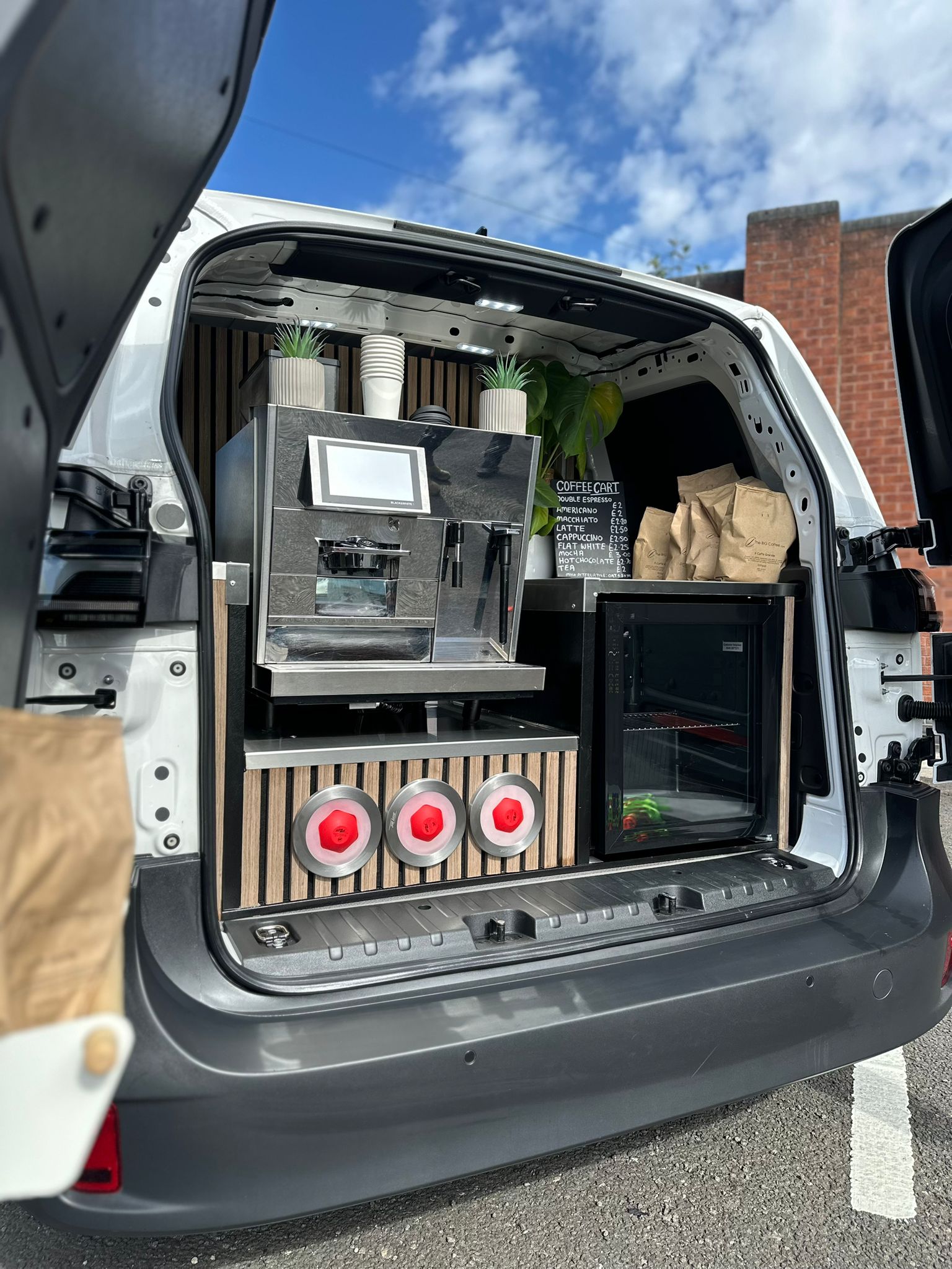 Mobile coffee vans
